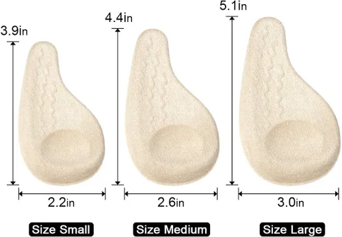 Vista 6 de Dr. Foot's - Plantillas de supinación y plantillas de sobrepronación, taloneras mediales y laterales para alineación de pies, dolor de rodilla