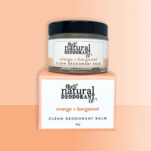 Vista 5 de The Natural Deodorant Co, Clean Bálsamo Desodorante Naranja + Bergamota 1.94 oz