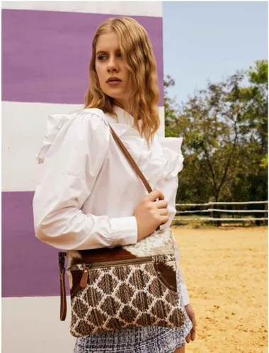 Vista 7 de Myra Bag Iconic Statement - Bolso pequeño y cruzado S-3306, Multi