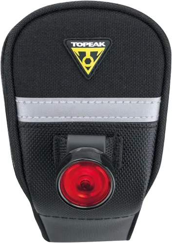Vista 2 de Topeak Tail Lux - Luz para casco, color negro, 3 x 3 x 1,7 cm / 1,2" x 1,2" x 0,7