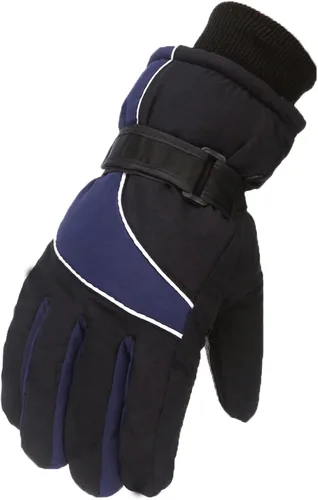 Vista 2 de Aniywn Guantes de esquí para hombres y mujeres guantes de nieve Thinsulate impermeables aislados para clima frío guantes de snowboard para invierno