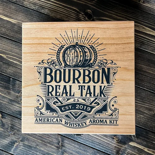 Vista 2 de Bourbon Real Talk Kit de aroma de whisky americano