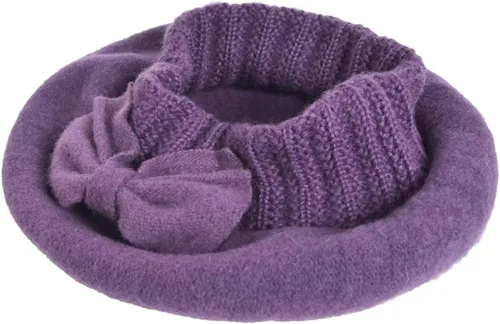 Vista 9 de VECRY - Gorro 100% de lana para mujer, boina de fieltro tipo campana, gorro de vestir para invierno