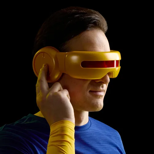Vista 8 de Marvel Legends Series X-Men '97 Cyclops Premium Roleplay Visera, equipo de animación coleccionables para adultos