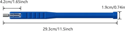 Vista 5 de Herramienta extractora de válvula de neumático, vástago de válvula de neumático con herramienta de extracción de núcleo de válvula, llave de núcleo