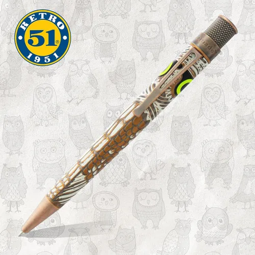 Vista 3 de Retro 51 Tornado™ Rescue - Bolígrafo Owl Rescue