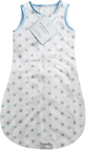 Vista 6 de SwaddleDesigns Acogedor saco de dormir de felpa, manta sin mangas con cremallera de 2 vías