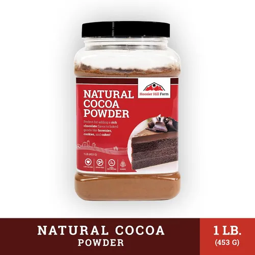 Vista 8 de Hoosier Hill Farm Cacao en polvo natural, 1 libra (paquete de 1)