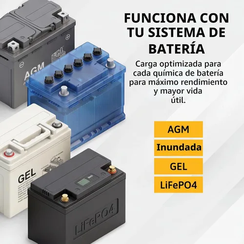Vista 6 de ProMariner 44006 ProSport HD Cargador de batería marino impermeable, 6 amperios, 1 banco