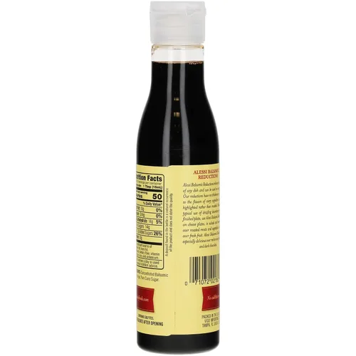 Vista 3 de Reducción de vinagre balsámico premium, balsámico tradicional, 8.5 onzas líquidas (paquete de 2) + calcomanía CreateAndBundle