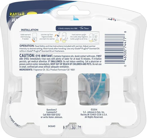 Vista 9 de Ambientador Glade Plugins con aceite aromático, repuestos y calentador, SYNCHKG115422, 1, 1