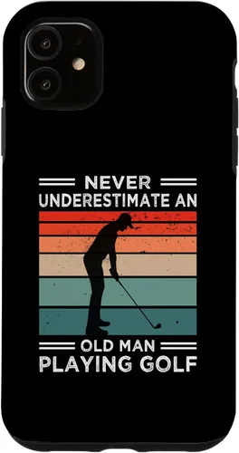 Vista 8 de Funny Golfer & Golfing - Golf Dad Case for iPhone 16