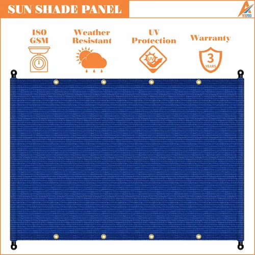 Vista 5 de Toldo de pérgola para exteriores, 11 x 4 pies, para patio, terraza, porche, patio trasero, glorieta, cubierta de repuesto con ojales espaciados