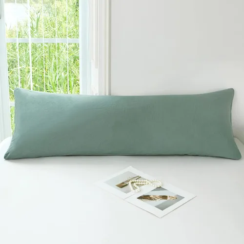 Vista 21 de MILDLY Funda de almohada súper suave – Fundas de almohada ligeras de microfibra lavada, tamaño King, color gris, 2 unidades, fácil cuidado