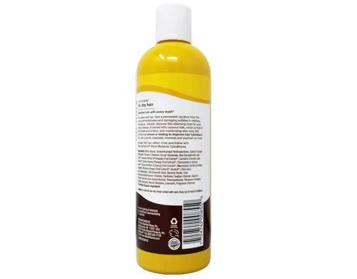 Vista 2 de Alba Botanica Champú hawaiano, leche de coco 12 oz (paquete de 9)