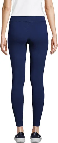 Vista 2 de Lands' End Leggings de Punto de Tiro Medio Starfish para Mujer