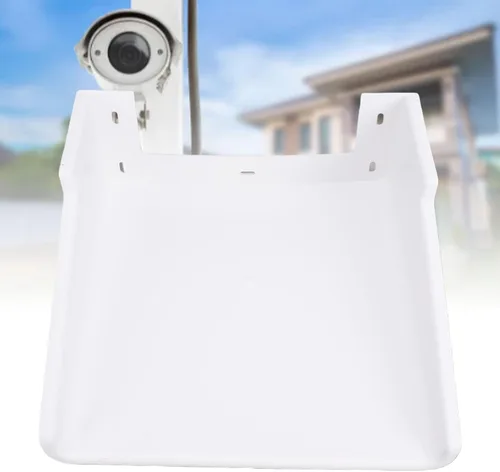 Vista 6 de Universal Outdoor Camera Sun Rain Shade Protective Roof, ABS, for Camera