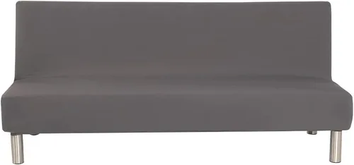 Vista 16 de Fundas de sofá sin brazos, elásticas de elastano, funda plegable para sofá cama, futón sin reposabrazos, protector de muebles para sala de estar
