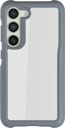 Vista 128 de Ghostek COVERT - Funda rosa para Galaxy Z Flip 4 para mujeres y niñas, protección completa de bisagra y parte trasera transparente, duradera