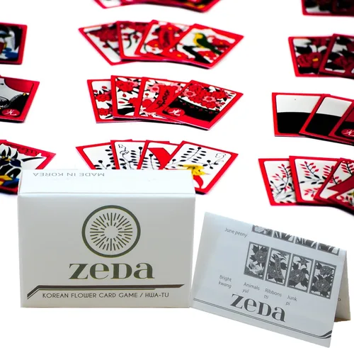 Vista 7 de Juego de cartas de flores coreanas / Hwatu / Go-Stop / Godori