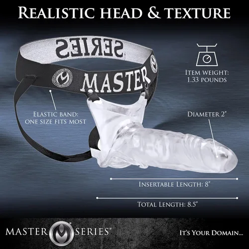Vista 4 de Master Series Grand Mamba Jock Style - Funda para polla, XL (AE586)