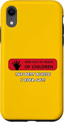Vista 8 de iPhone 15 Manténgase fuera del alcance de los niños - El mejor consejo que he recibido! Funda