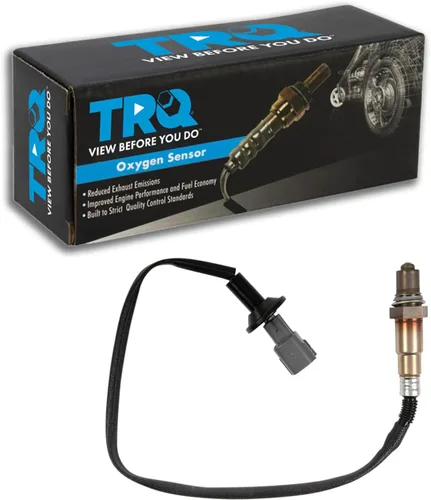 Vista 327 de TRQ Sensor de Oxígeno O2 de 4 Hilos de Banda Estrecha Compatible con VW Atlas 2.0L 2018-21, VW GTI 2.0L 2016-18, Audi A3 Quattro 2.0L 2015-18, VW
