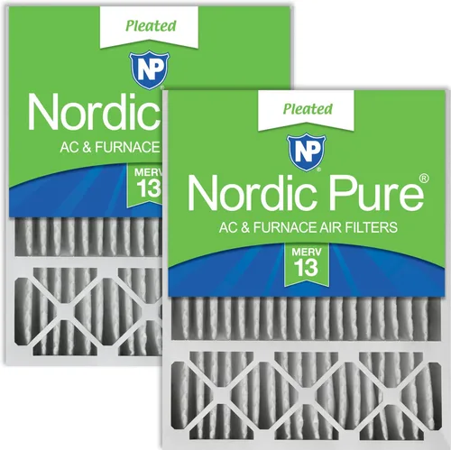 Vista 31 de Nordic Pure 16x25x5 (15_3/4 x 24_3/4 x 4_3/8) Honeywell/Lennox Filtro de aire de reemplazo MERV 8 1 unidad