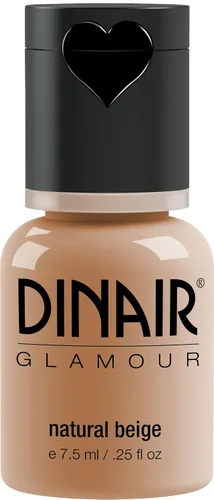 Vista 44 de Dinair Base de maquillaje con aerógrafo Marrón oscuro GLAMOUR: Natural, Cobertura ligera, Mate 1/4oz