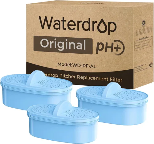 Vista 11 de [Original] Waterdrop - Filtro de agua alcalino de repuesto para todos los sistemas de filtración Waterdrop para jarras y dispensadores, aumenta