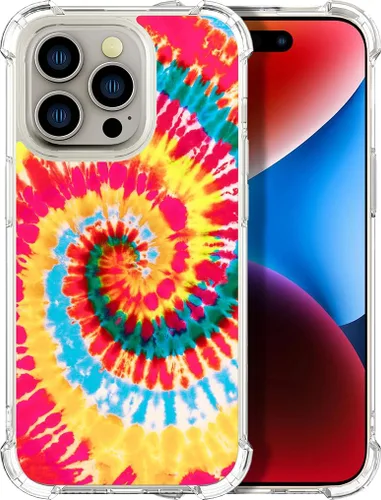 Vista 34 de Compatible con iPhone 14, funda transparente y bonita para mujeres y niñas, diseño floral, diseño floral femenino, funda para teléfono 14
