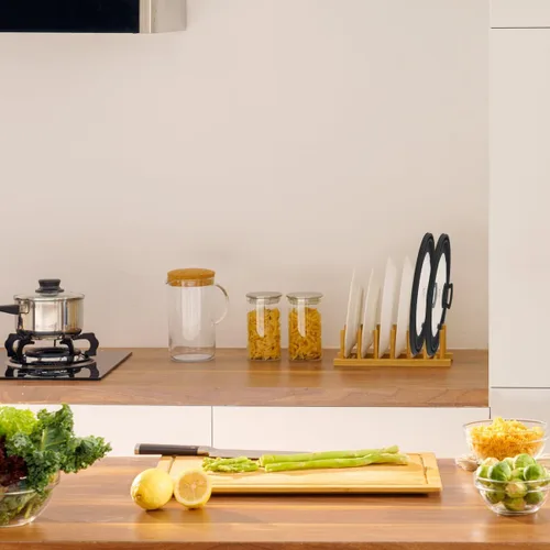 Vista 8 de Tapa protectora de salpicaduras de vidrio ventilado para microondas, con silicona plegable para alimentos como placa de cubierta de olla de 10.8