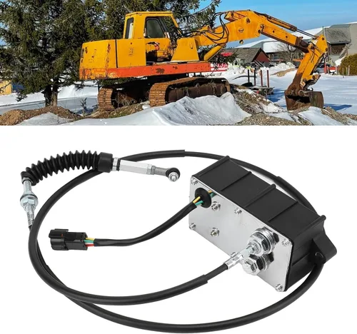 Vista 9 de Control del acelerador del excavador, estándar de larga vida útil AC2/1500 del motor del acelerador de la mano de obra fina segura para SY135 8
