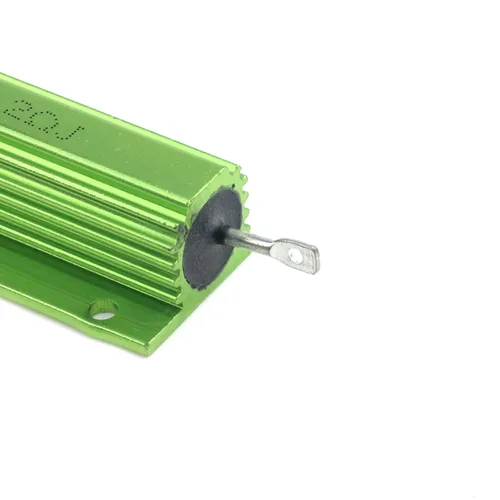 Vista 4 de T Tulead Resistor bobinado de alambre 2.2 ohmios Resistencias montadas en caja de aluminio 100W Resistor Pack de 4