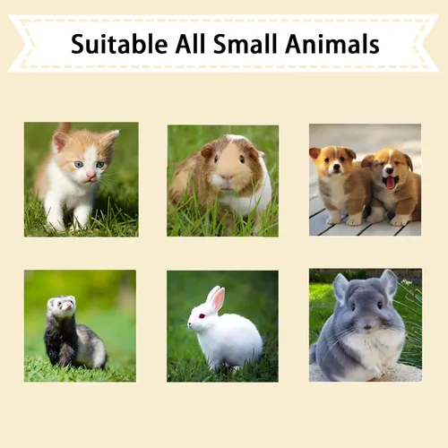 Vista 3 de Cama túnel de conejo con alfombrilla de felpa extraíble, escondite suave y tubo de juego para conejitos, conejillos de indias, chinchillas, gatos
