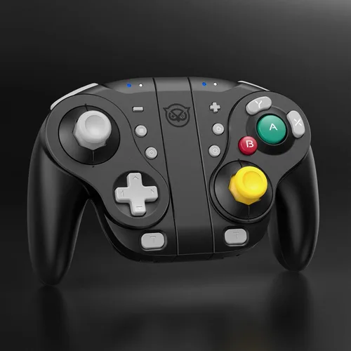 Vista 2 de NYXI Wizard Gamecube Switch Controller for Nintendio SwitchSwitch OLED, Wireless Gamecube Controller with Hall Effect Joystick, Programmable