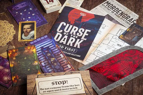 Vista 3 de Professor PUZZLE Curse of The Dark Escape Room Game - Investiga el misterio de un pueblo condenado!
