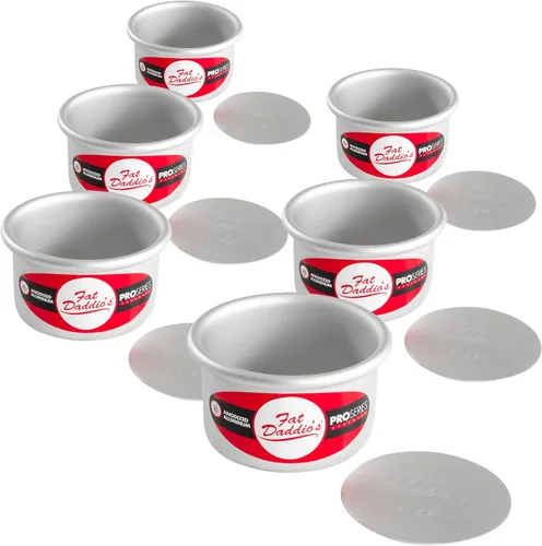 Vista 12 de Molde para tarta redondo de aluminio anodizado Fat Daddio con base extraíble