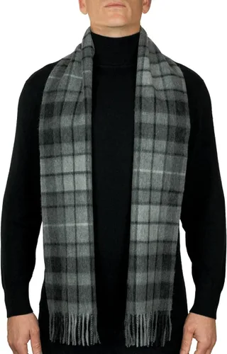 Vista 2 de Oxfords Cashmere Bufanda de Tartán 100% lana de cordero de Shepherds Land