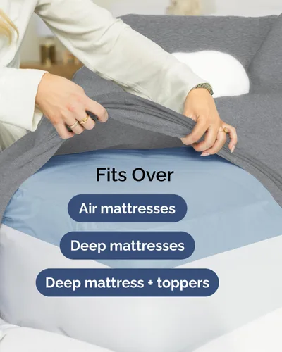 Vista 380 de Extra Deep Twin XL Sheet Set - 3 Piece College Dorm Room - White 01-Blanco