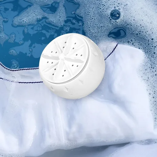 Vista 6 de Lavadora portátil de turbina ultrasónica mini lavadora de bajo consumo alimentado por USB para ropa interior Rv ropa y delicadas Lavaplatos