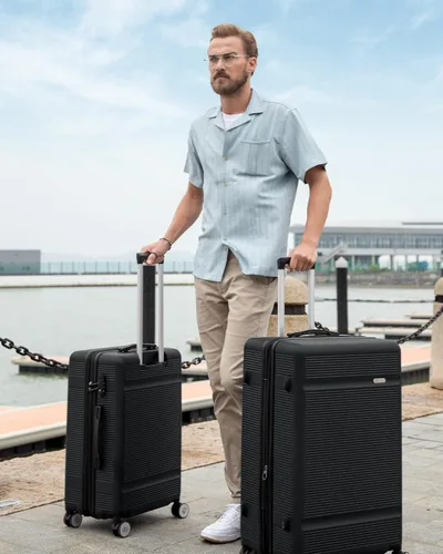Vista 6 de Zitahli Luggage Set - 3 Pieces Luggage Sets Expandable - Hard Case Luggage - Spinner Wheels Suitcase with TSA Lock - YKK Zippers Suitcase Sets