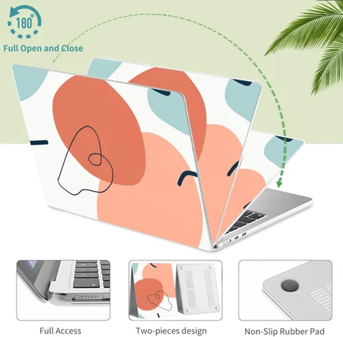 Vista 2 de Funda rígida ligera compatible con MacBook Pro de 13 pulgadas CD-ROM (2008-2012) modelo A1278, funda rígida protectora de plástico