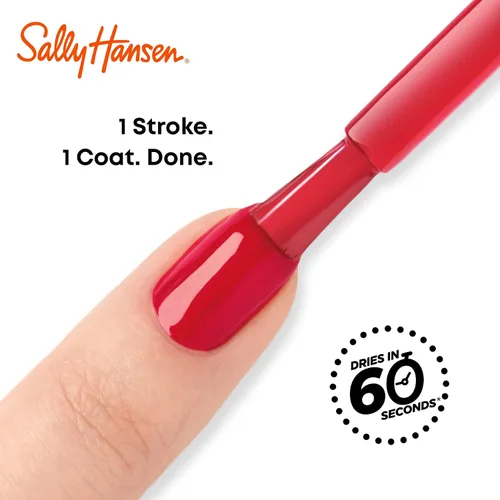 Vista 4 de Sally Hansen Insta-Dri Esmalte de uñas de Halloween Secado rápido, larga duración, brillo sin rayas Opaco, brillante 729 Eerie-sistible