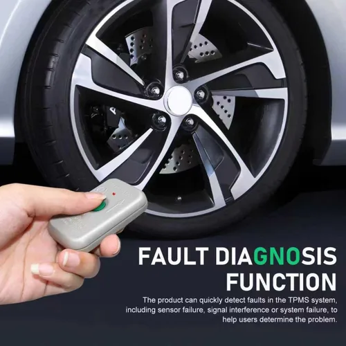Vista 5 de herramienta de reseteo TPMS, sensor de monitoreo de presión de neumáticos impermeable, herramienta de programación y entrenamiento, compatible