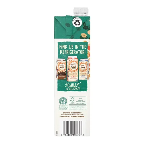 Vista 5 de Planet Oat Leche de avena, extra cremosa, 32 onzas líquidas (paquete de 6)