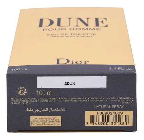 Vista 5 de Dune By Christian Dior para hombre. Eau De Toilette en espray 3.4 onzas