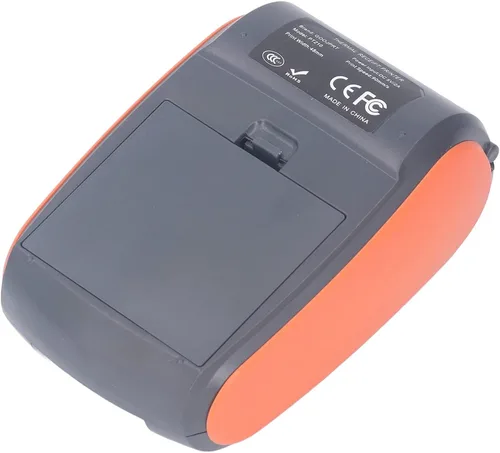 Vista 6 de YWBL-WH Impresora térmica de recibos POS Bluetooth Mini impresora de billetes de 2.283 in compatible con Android, iOS, máquina de impresión