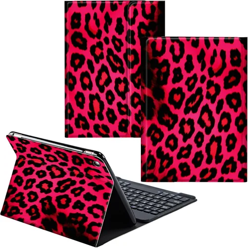Vista 34 de Funda para Samsung Galaxy Tab S6 Lite 2022/2020 Teclado inalámbrico desmontable y cubierta de cuero PU Funda protectora para tableta para Samsung