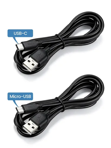 Vista 5 de Cable de carga de repuesto para Kindle Paperwhite, Kindle Fire, Amazon Fire Tablet - Cable USB de carga rápida de 6 pies